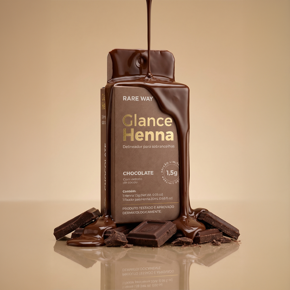 Glance Henna Mini Chocolate 1,5g - Rare Way
