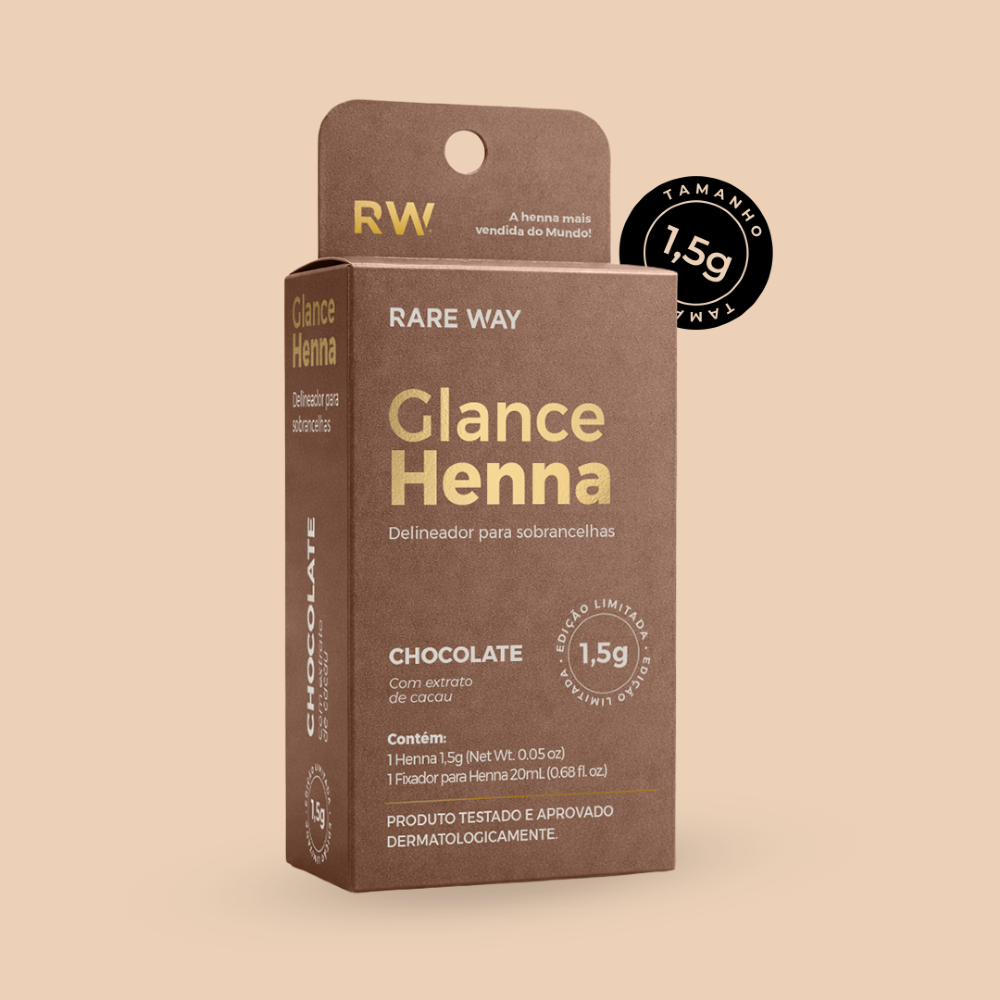Glance Henna Mini Chocolate 1,5g - Rare Way
