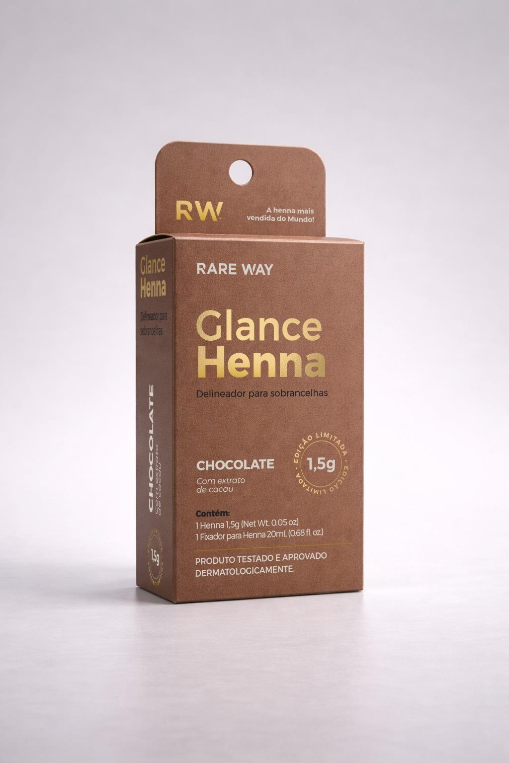 Glance Henna Mini Chocolate 1,5g - Rare Way